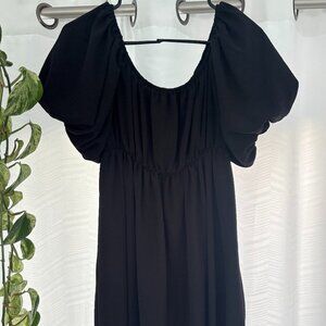 Black sundress.